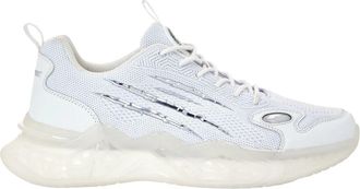 Plein Sport Runner Tiger Scratch - unisex - Hardloopschoenen - Wit - 41 EU - Polyester - Fitness