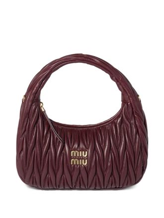 Miu Miu Wander leather tote bag - Red