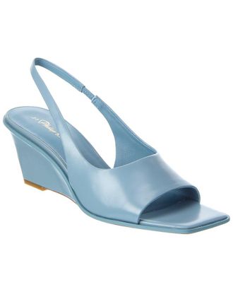 3.1 Phillip Lim Laura Leather Slingback Wedge Sandal