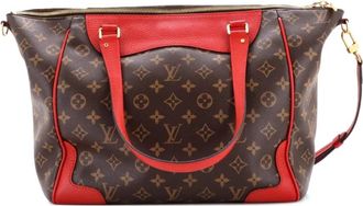 Louis Vuitton Estrela NM Handbag Monogram Canvas with Leather tote bag - women - Calf Leather - One Size - Brown