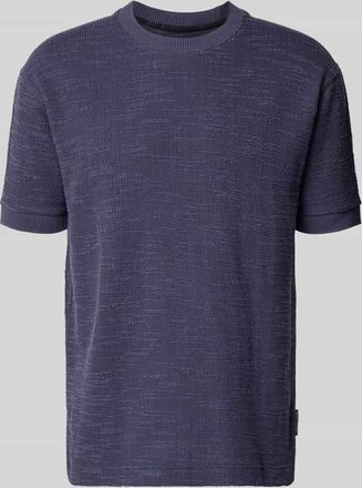 Marc O'Polo Relaxed Fit T-Shirt aus Baumwoll-Mix in Dunkelblau, Gr&ouml;&szlig;e XXXL