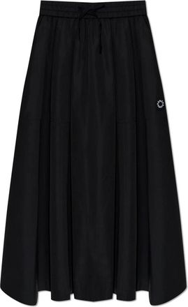 Kenzo Logo Rok - Dames - Midirokken - Zwart - XS - Katoen - Rokken