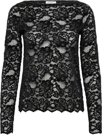 Rosemunde Dames, Tops, Zwart, Maat: S