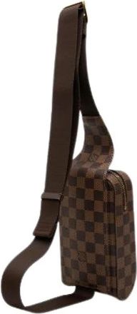 Louis Vuitton Pre-owned Geronimos Damier Schoudertas - Heren - Vintage Schoudertas - Bruin - ONE Size - Vintage