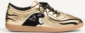 Valentino Garavani Kicky Laminated Nappa Trainer