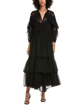 BA&SH Ba&Sh Meloe Midi Dress