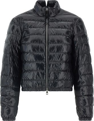 Moncler Knut Puffer Jackets Nero-Donna