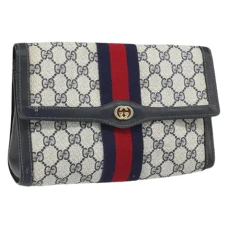 Gucci Pre-owned Clutches, female, Multicolor, Size: ONE SIZE Pre-owned Vintage Clutch Bag