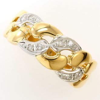 C&A Unbranded Platinum yellow gold yellow gold (18K) Platinum 900 Band Ring (Pre-Owned)