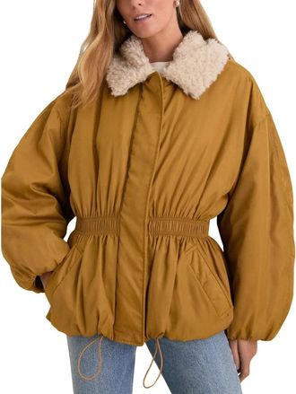 Isabel Marant Licht Jack - Dames - Zomerjassen - Geel - XS - Katoen - Jassen