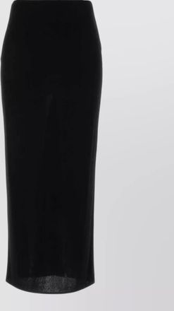 Valentino Garavani viscose fitted skirt