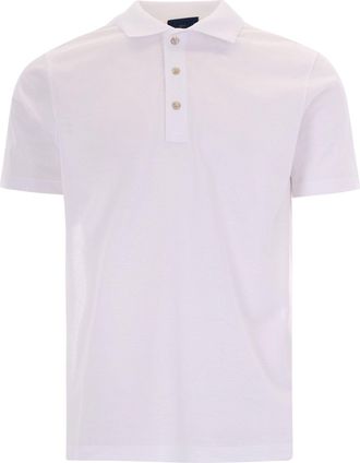 Paul & Shark White Double Jersey Polo