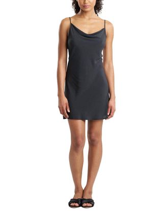 Natori Sleek Cowl Silk-Blend Chemise