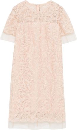 Ermanno Scervino Lace Overlay Evening Dress