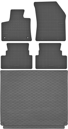 OEM Juego De Alfombrillas De Goma Para Coche Y Alfombrilla Para Maletero Para Peugeot 3008 Ii Crossover (a Partir De 2019)