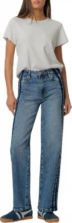 Kut from the Kloth Sienna High Rise Straight Leg Jeans In Brilliantly