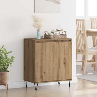 vidaXL Vidaxl Credenza Rovere Artigianale 60 X 35 X 70 Cm
