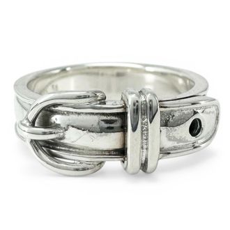 Herm&egrave;s Silver Silver 925 Band Ring (Pre-Owned)