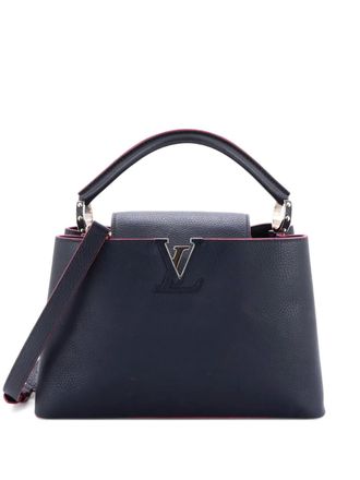 Louis Vuitton Capucines Bag Leather PM satchel - Blu