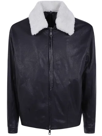 Giorgio Brato Jacket Leather Gu27f.28005.Mgap Black