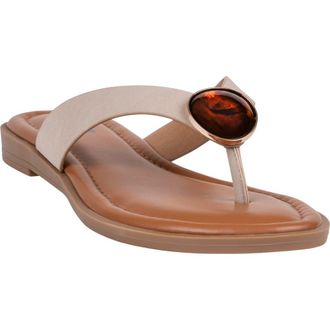 Good Choice Shoes Jaylis Flip Flop in Beige at Nordstrom Rack, Size 6.5