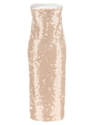 Sportmax Womens Multicolor Polyamide Midi Dress