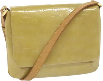 Louis Vuitton Pre-owned Shoulder Bags, female, Yellow, Size: ONE SIZE Pre-owned Vintage Shoulder Bag
