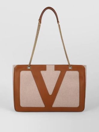 Valentino canvas tote bag