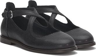 Lucky Brand Necia Womens Flat Shoes Black : 5.5 B - Medium, Leather/Rubber