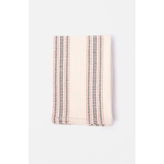 Siafu Home Mistari Striped Tea Towel in Natural at Nordstrom