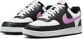 Nike Court Vision Low Sneaker in Black/Magenta/White at Nordstrom Rack, Size 11.5
