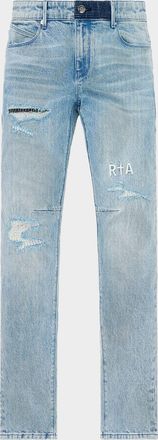 Rta Men & apos;s Chaparral Clayton Distressed Skinny Jeans