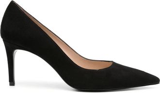 Stuart Weitzman 75mm Suede Pumps