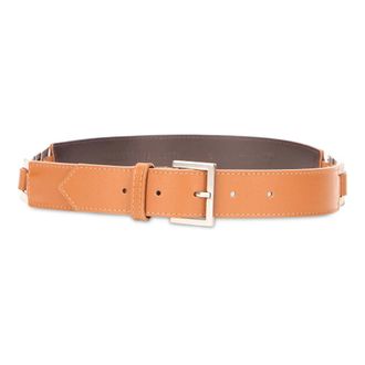 Alberta Ferretti Leather Belt - female - Alberta Ferretti - Belts - Brown - S - Accessories