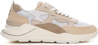 D.A.T.E. Canvas lage sneaker in su&egrave;de - Heren - Sneakers - Veelkleurig - 41 EU - Su&egrave;de - Schoenen
