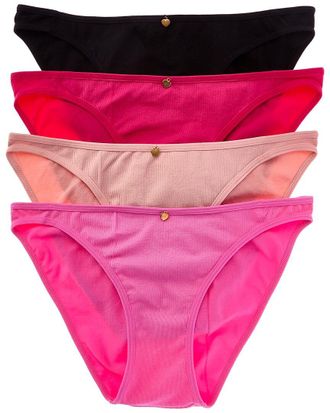 SUGAR Set Of 4 Seamless Rib Bikini