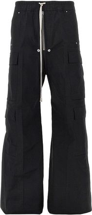 Rick Owens Cargobelas stretch cotton pants Man 48