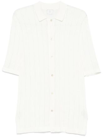 Eleventy knitted shirt - Neutrals