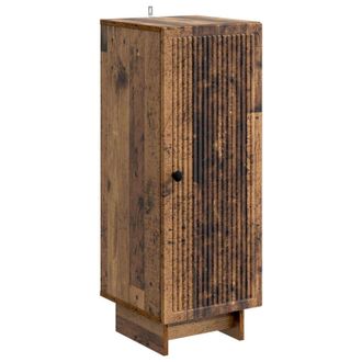 vidaXL Aparador Madera Envejecida 33 X 34,5 X 90 Cm Vidaxl