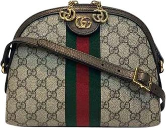 Gucci Pre-owned Cross Body Bags, female, Multicolor, Size: ONE SIZE Pre-owned Vintage Leather Cross Body Bag