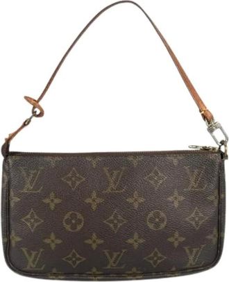 Louis Vuitton Pre-owned Mini Bags, female, Brown, Size: ONE SIZE Pre-owned M51980 Pochette