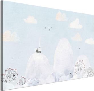 OEM Cuadro Sobre Lienzo Italiano De 90 X 60 Cm - Estilo Minimalista - Naturaleza Cuadro Sobre Lienzo Italiano De 120 X 80 Cm - Estilo Minimalista - Natura