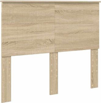 vidaXL Headboard with Headboard Sonoma Oak 120 cm Engineered wood vidaXL