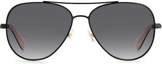 Kate Spade New York Avaline2/S 7YQ/WJ Womens Sunglasses Black Size 58