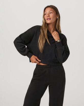 Vuori Clothing Restore Mini Crew Neck T-Shirt | Washed Black | Medium