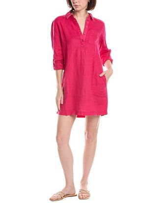 Michael Stars Eleanor Utility Linen Shirtdress
