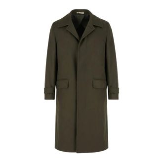 Corneliani Jassen, Heren, Groen, L, Enkelrij jas
