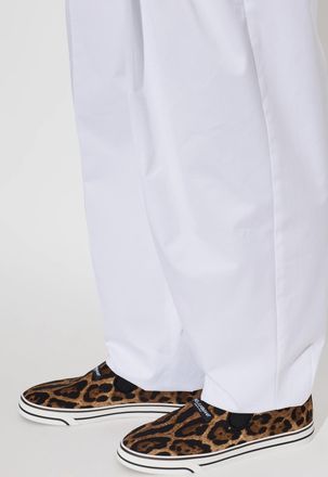 Dolce & Gabbana DG Sailing Shoes, Mens, Brown
