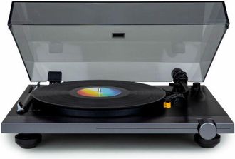 Thomson TT700 Giradischi con trasmissione a cinghia Automatico Nero Trasparente