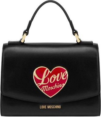 Love Moschino Structured Black Shoulder Bag
